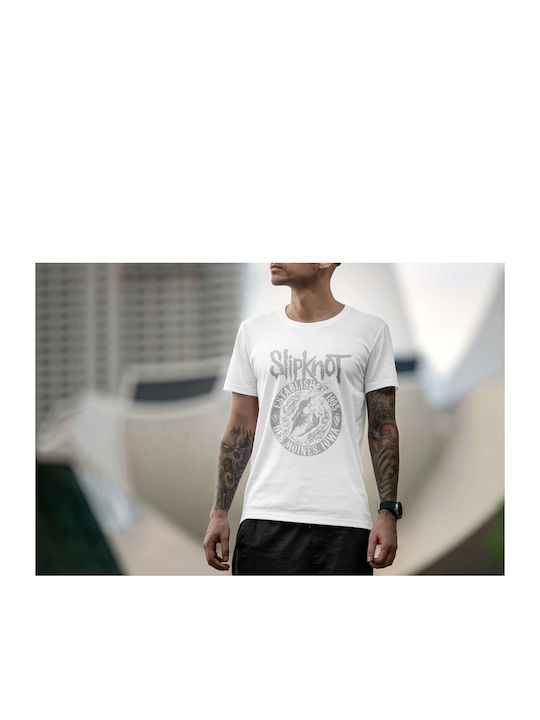 Slipknot 1995 T-shirt Slipknot Weiß Baumwolle