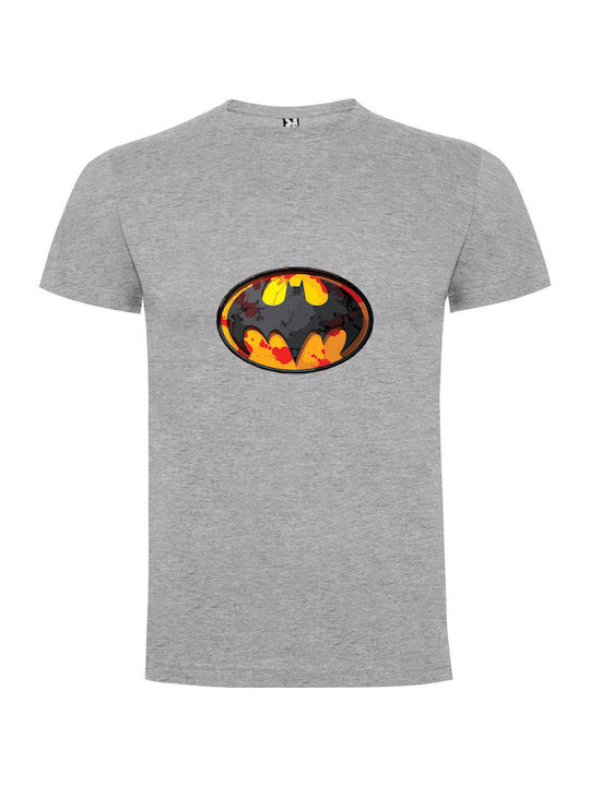 Dynamic Dc Batman Collection T-shirt Batman Gray Cotton