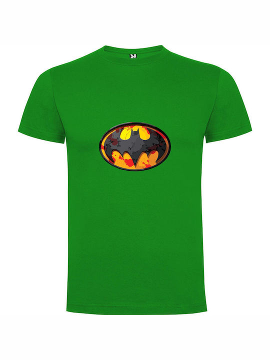 Dynamic Dc Batman Collection T-shirt Batman Green Cotton