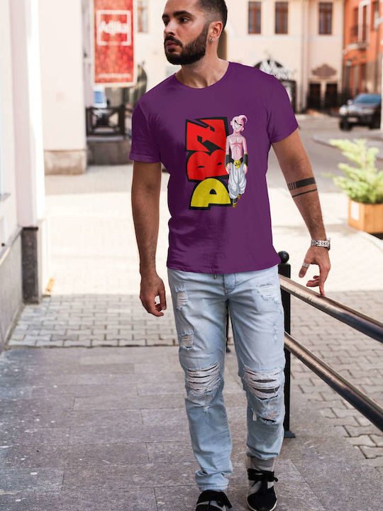 From T-shirt Dragon Ball Purple Cotton