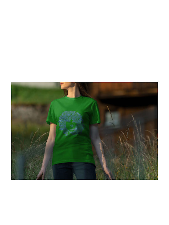 Superman Logo T-shirt Superman Green Cotton