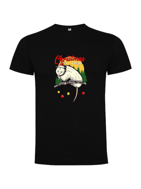 Whimsy In White T-shirt Black Cotton