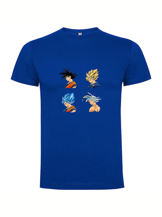 Odyssey T-shirt Dragon Ball Μπλε Βαμβακερό