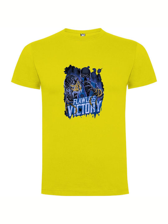 Swallowed Victory: Flawless Completion T-shirt Gelb Baumwolle