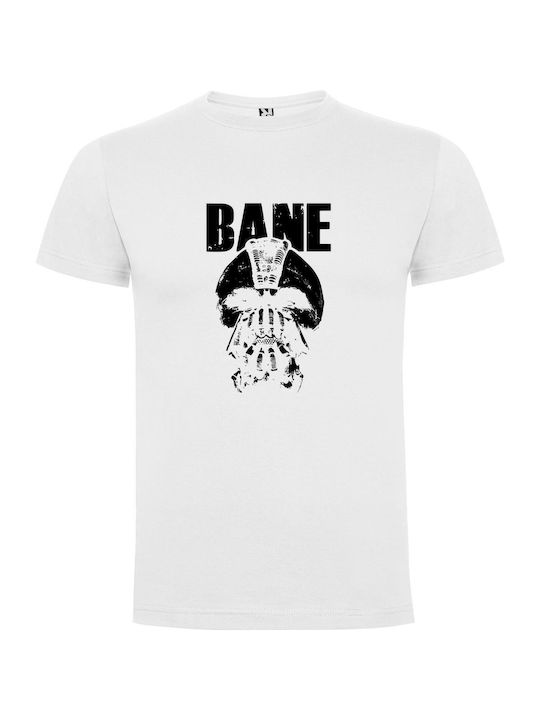 Kane's Dark Batman Inspiration T-shirt Batman Weiß Baumwolle