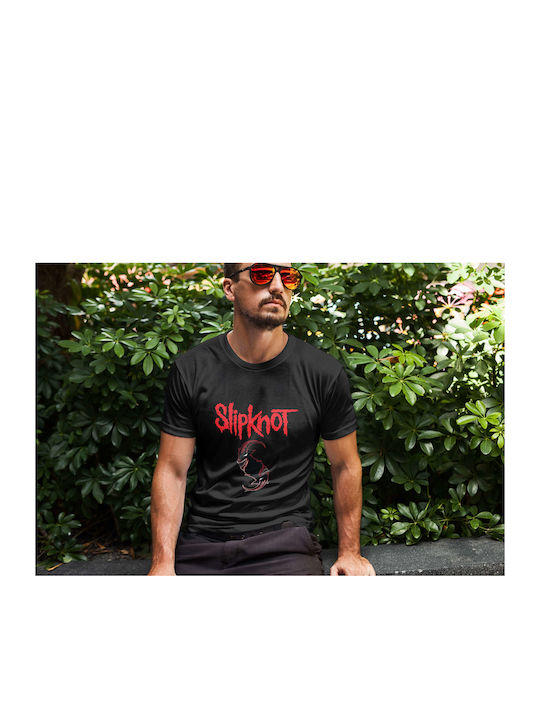 Slipknot Goat Artwork T-shirt Slipknot Μαύρο Βαμβακερό