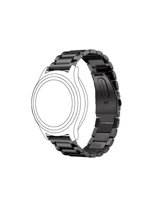 Каишка Неръждаема стомана Черен (Галакси Уотч Актив 2Amazfit GTS)