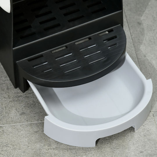 Pawhut Τουαλέτα Γάτας Κλειστή Γκρι Μ52 x Π60 x Υ42cm