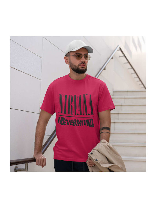 T-shirt Nirvana Fuchsia Cotton