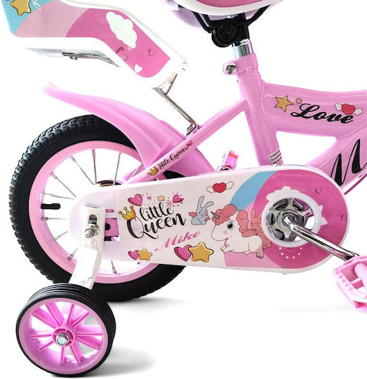 Miko 12" Παιδικό Ποδήλατo BMX Ροζ