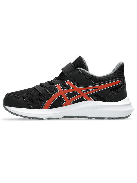 ASICS Αthletische Kinderschuhe Laufen Jolt 4 PS Schwarz