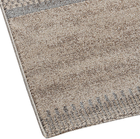 Beauty Home Art 9148 Set Modern Schlafzimmer-Teppichsets Synthetisch,Polyester/Cotton/Leather Beige 9148-ΣΕΤ 3Stück