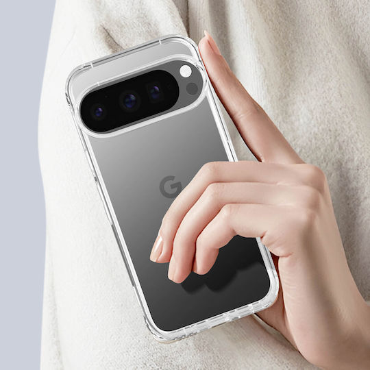Force Case Shell Google Pixel 9 Pro Xl Reinforced Shockproof Drop-proof 3m Transparent