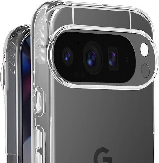 Force Case Shell Google Pixel 9 Pro Xl Reinforced Shockproof Drop-proof 3m Transparent