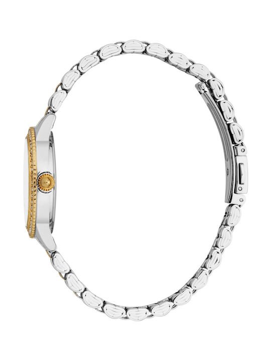 Just Cavalli Uhr mit Silber Metallarmband