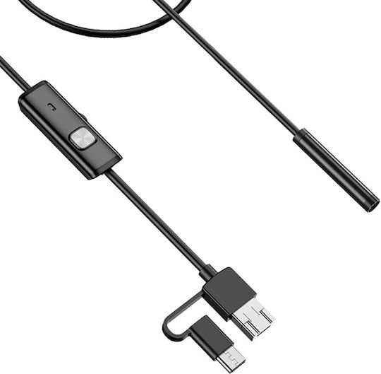Waterproof Ip67 Endoscope Camera Multi-ports Usb-c Micro-usb Usb Length 10m