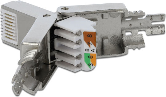 DeLock Βύσμα RJ-45 Ασημί (86477)
