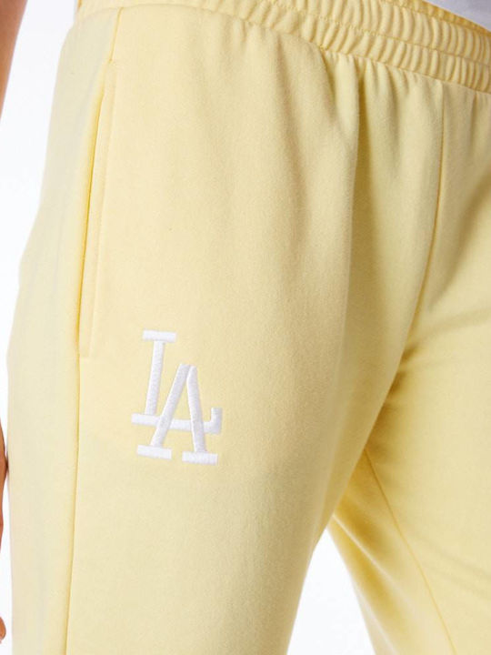 New Era Women's Jogger Sweatpants Yellow