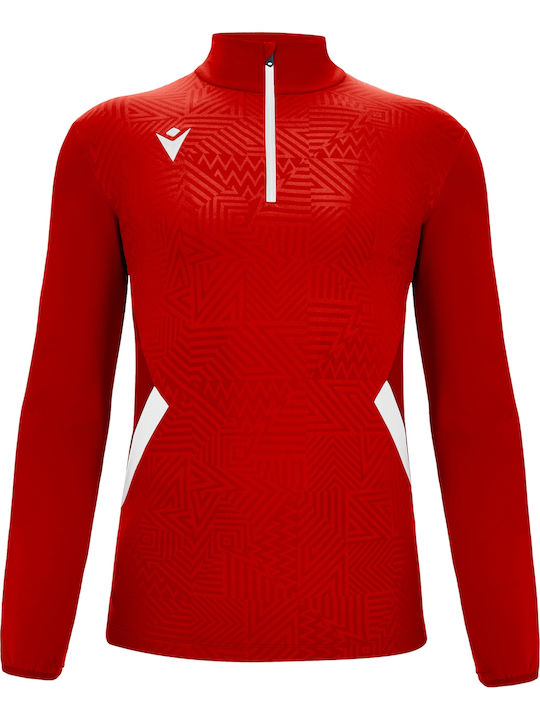 Bluse Red/White