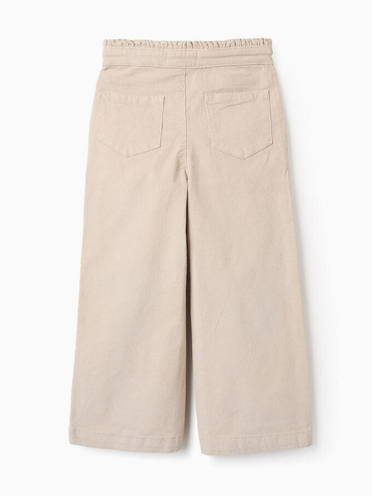 Brand Kids Corduroy Trousers Beige