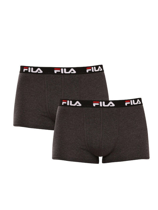 Fila Men's Boxers Anthracite 2Pack