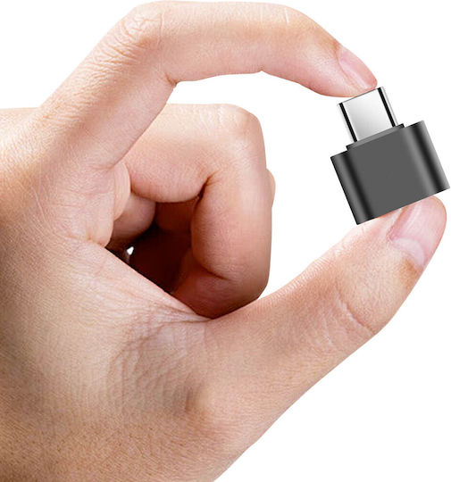 Avizar Charger Adapter USB-C USB-C Male to USB 2.0 Female Speed 480 Mbps Black