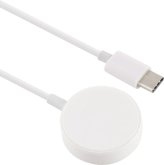 Încărcător Apple Watch Series Ultra 8 7 6 5 4 3 2 Wireless 30cm Alb