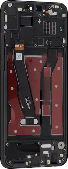 Relife Komplettes LCD-Display Honor 8x Touchscreen-Gehäuse Schwarz