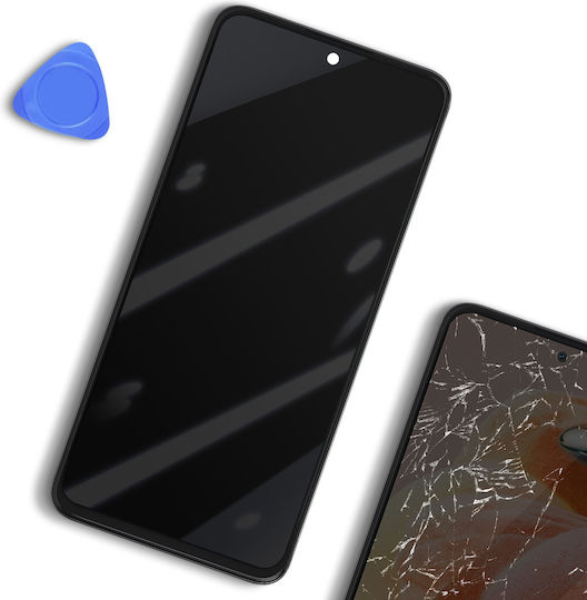 Xiaomi Screen + Frame Redmi Note 12 Pro 4g Full Block Original Screen Black