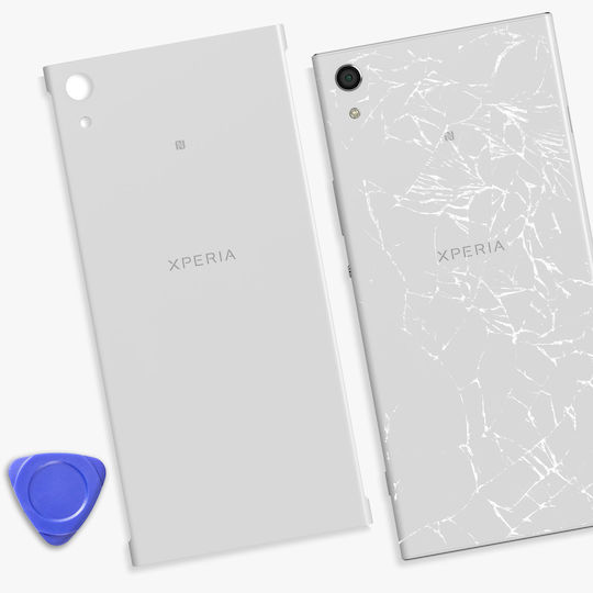 Clappio Ersatz-Akkudeckel Sony Xperia Xa1 Ultra Weiß