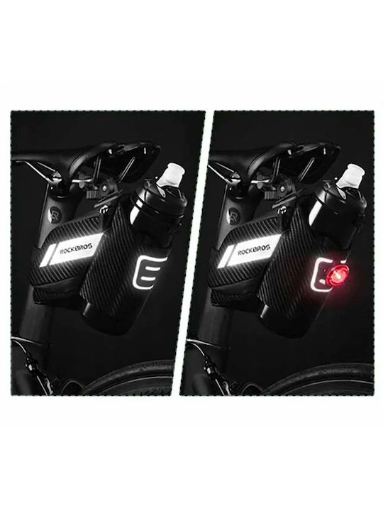 Rockbros Double Bicycle Saddle Bag 1.5L Black