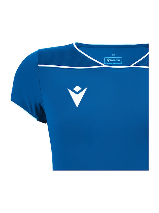 Γυναικεία Μπλούζα με V Λαιμόκοψη Royal Blue, Dark Royal Blue, White