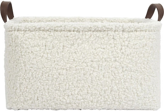 The Home Deco Factory Комплект декоративни кошници Пластмасови с дръжки White 20бр 3бр