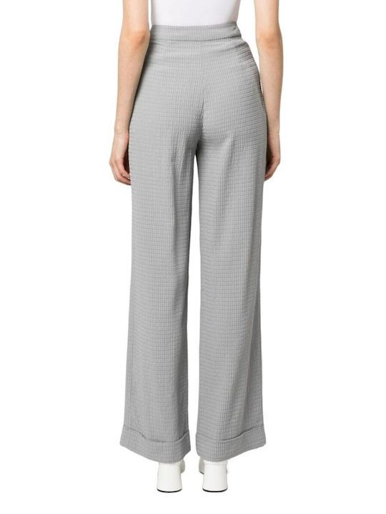 Emporio Armani Damen Stoff Hose Gray