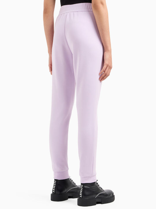 Armani Exchange Femei Tesatura Pantaloni Violet