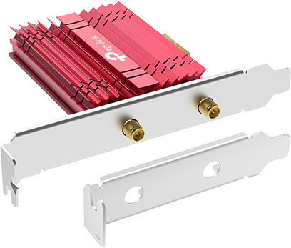 TP-LINK TXE75E v2 Ασύρματη Κάρτα Δικτύου Wi‑Fi 6E (5400Mbps) PCI-e