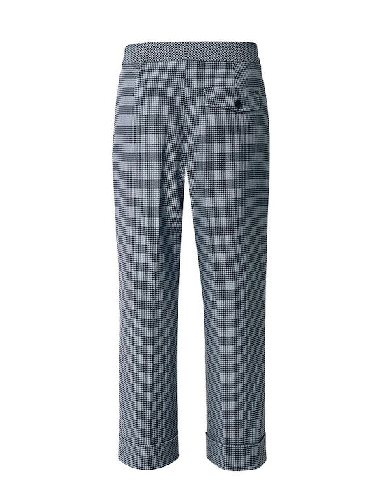 Women's Fabric Trousers Blue