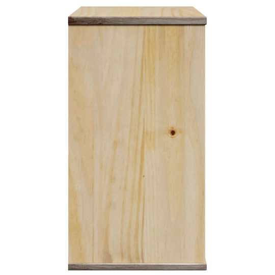 vidaXL Badezimmerschrank B35xT30xH55cm Braun