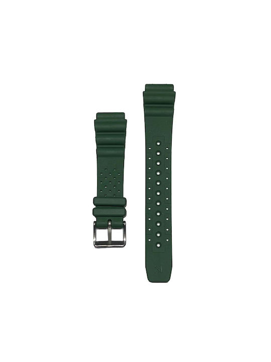 Citizen Rubber Strap Green 20mm