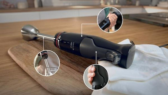Bosch Serie 4 Ραβδομπλέντερ με Ανοξείδωτη Ράβδο 1000W Μαύρο