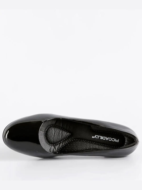 Piccadilly Pumps mit mittelhohem Absatz Schwarz