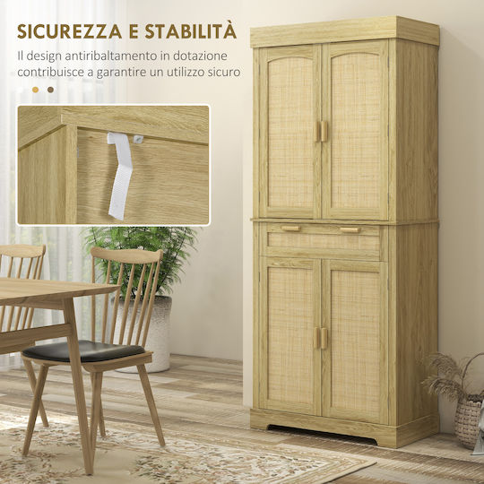 Bodenstehender Schrank Oaks 76x40x183cm