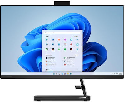 Lenovo IdeaCentre AIO 3 27IAP7 27" (Nucleu i3-1215U/8GB/512GB SSD/FHD/W11 Acasă) Negru US