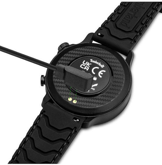 Timberland Trail Force S1 48mm Smartwatch with Heart Rate Monitor (Black)