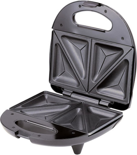Raven Sandwichmaker für for 2 Sandwiches Sandwiches 750W Inox