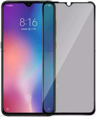 Privacy Full Face Tempered Glass Μαύρο (Samsung A15 4G/5G)