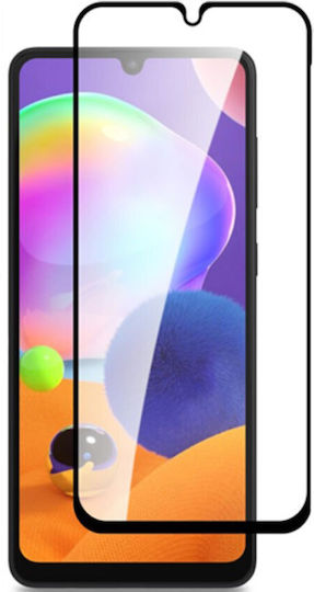 0.3mm Vollflächig gehärtetes Glas Schwarz (Galaxy A05S)
