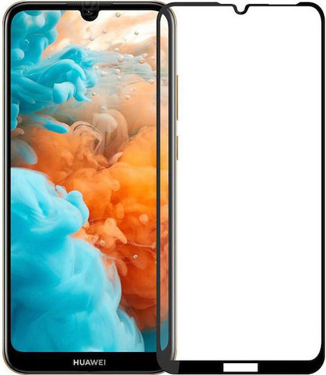 5D Full Face Tempered Glass Negru (Huawei Y6 2019)