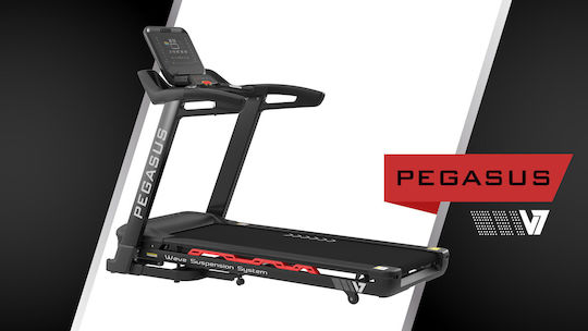 Pegasus V7 3.5hp Electric Foldable Treadmill for User Up to 150kg