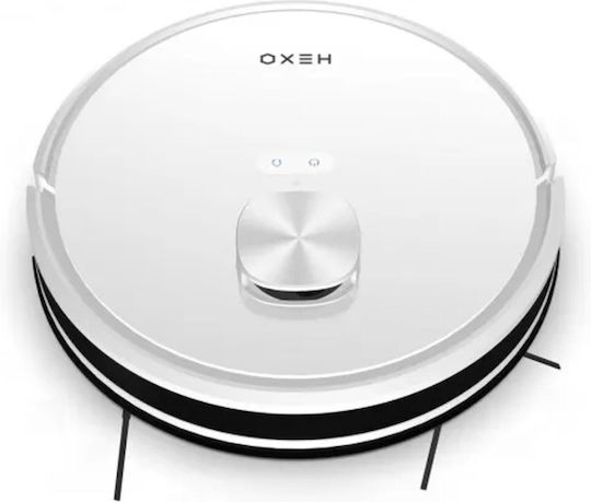 Hexo Smart Robot Vacuum for Vacuuming & Mopping with Wi-Fi White